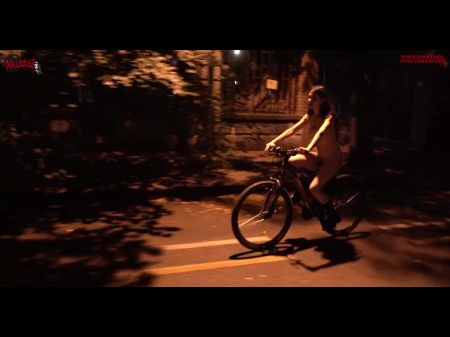 Riding Our Bike Naked Through The Streets Of The City -