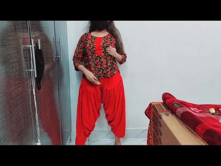 Rabia Bhabhi Does Erotic Dance Home Alone Taunting Her Beau With Banana Screaming And Lovemaking Converse In Hindi