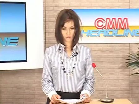 Superb Newscaster Gets Jizz Wettened , Free Online Redtube Pornography Video