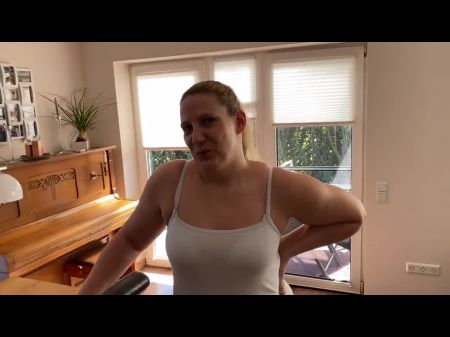 Deutsche Hengst Blonde Schlampe Braucht Wieder Hilfe Mit Cumshot 