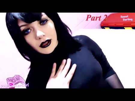 Hot Goth Stiefschwester Mavis Cosplay, kostenloser Porno 44 