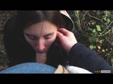 Russian Female Gives A Blowage In A German Woods Family Home Porno