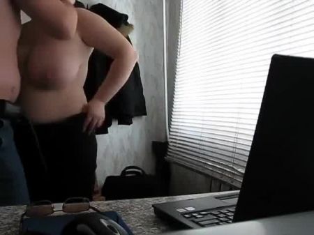 Action Hefty Mid-aged In The Office , Free Hefty Action Porno Vid