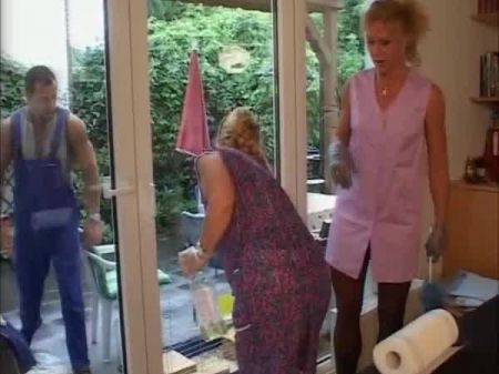 Extraordinaire Housewife And Spouse Fuck In Trio Orgy With Best Big-titted Friend