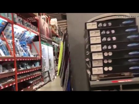 Peeing en la tienda: Tienda GRATIS HD Porn Video 9d 