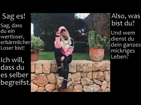 Bibi ist deine Herrin und du bist ihr sklave femdom Joi cbt 