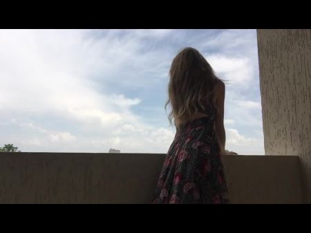 Balkon: Mädchen Masturbieren & Xnnxx Kostenlos Porno Video B7 
