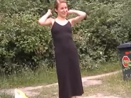 A Slim Looking German Teenager Getting Screwed Near The Lake