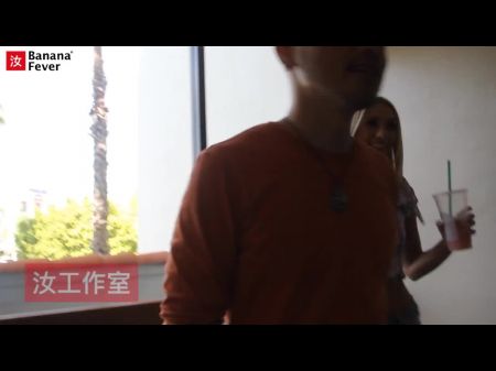 与男友分手后，金发荡妇荡妇他妈的亚洲男人