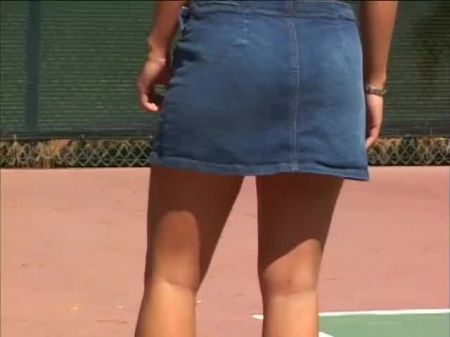 Nice Babe Determined To Take Some Lessons Of Tennis: Pornography C4