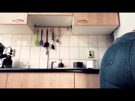 Massive Butt Kitchen Duty: Milfed Hd Porno Vid 98