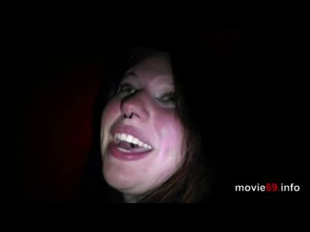 Round Mina Blows A Knob In An Adult Theater In Hannover