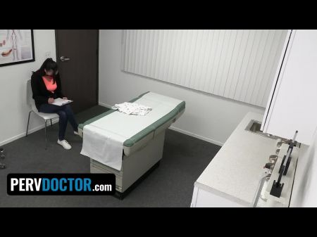 Pervert Doc - Handsome Patient Gets Down On Her Knees Blowing Cock Doctor’s Cock To Clear Her After Injury