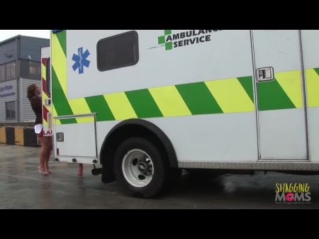 Insane Nurses Having Fun With Two Boys In The Ambulance