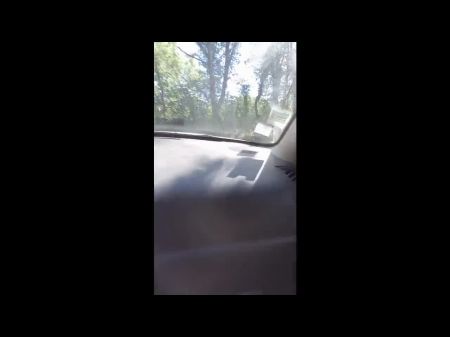 Buxomy Cougar Fellates Her Beau In The Car: Free Hd Porn 35