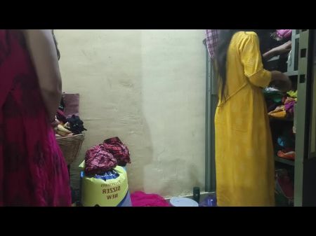 Indischer Dreier Ein Sexvideo Mumbai Ashu Haus Gemacht 