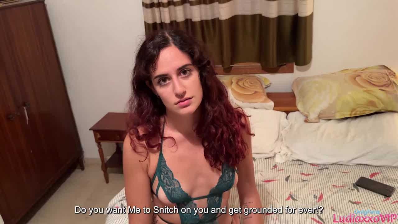 exploited my stepsister to keep her secret safe ! stepbrother takes  advantage of stepsister concludes up having sex her tough ! - anybunny.com