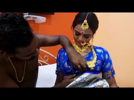 Newly Married Bride & Groom Make A Dream Story In Her Weeding Night , Faux-cock Fucking , Xxx Hookup , Wonderful Sraboni