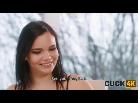 Cuck4k . Older Husband Asked His Buddy To Came And Coition His Horny Chesty Wife