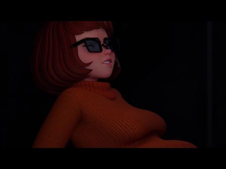 Velma Gives A Oral Pleasure In The Dark