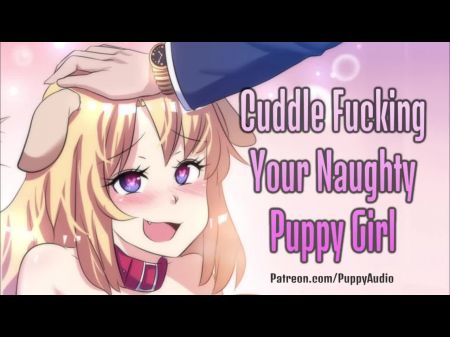 Naughty Puppygirl تتوسل إلى أن تولدها في لعب الأدوار المليئة بالعبوة أنثى أنثى ومحادثات قذرة 