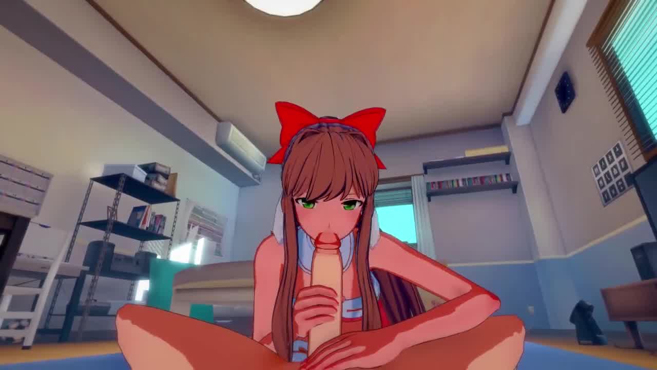 Ddlc Monika Christmas Exclusive Point Of View