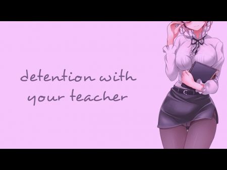 Detention With Your Professor (teacher Series) Sound Porn English Asmr