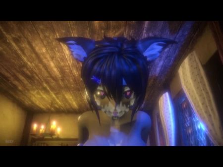 Sex in der Hibiki Tavern 3d Hentai, 4K, 60 fps, unzensiert 