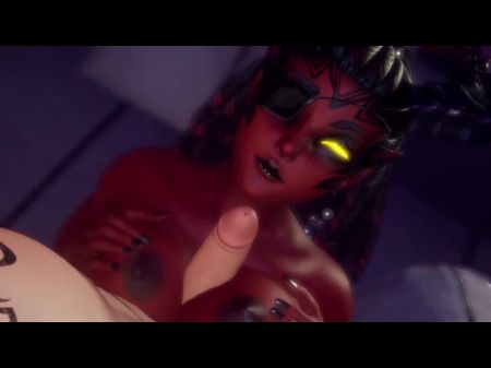 Devil Biotch Masturbates Your Jizm (3d Pornography Game) - Subverse Killi (studio Fow)