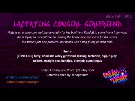 Lactating Cowgirl Gf Erotic Audio Play By