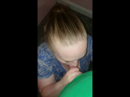 Big Butt Woman Heads Down On Her Hubby In An Empty Nursery