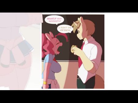 Pinkish It Up A Notch Dub - Pinkie Pie Deep Throats Her Way Out Of A Failed Test