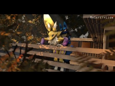 Archived - Lucario X Renamon Cucking Leomon