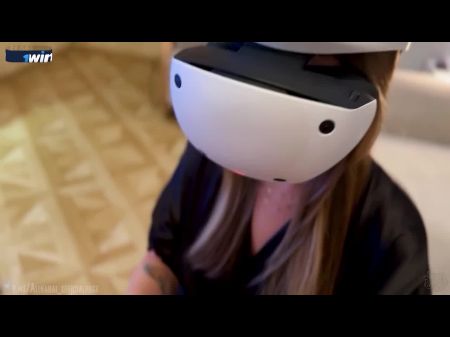 Tricky Stepson Copulates His Naive Step Mother While She Is In Virtual Reality