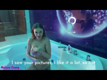 Horny Girl From Tinder Blowjob And Let Her Vulva Have Sex Hard In Jacuzzi