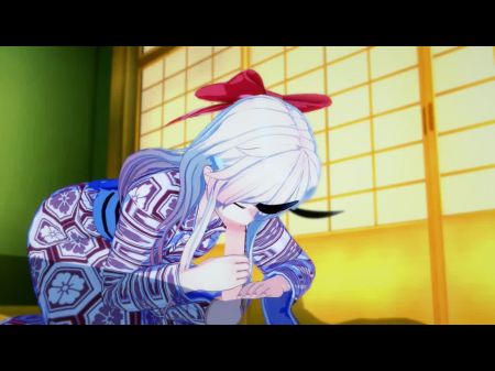 Destino\/Grande Ordem Tomoe Gozen 3D Hentai 