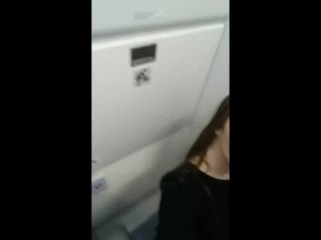 Airplane Toilet Getting Off