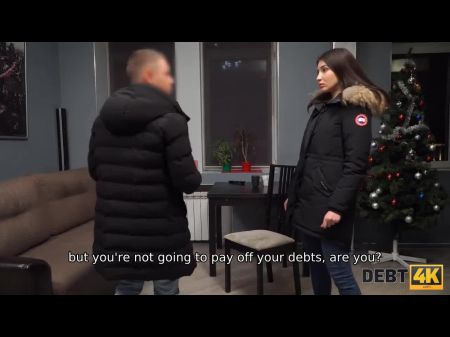 Girl Owes Money And She Is Copulated After The Debt Collector Finds Her