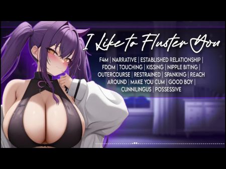 [f4m] I Like To Fluster You [fdom] [good Boy] [asmr Audio Only]