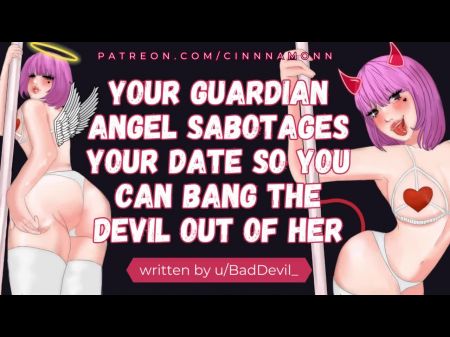 Ravaging Your Guardian Angel And Satan Asmr Glamour Audio Roleplay Blow Job Blow