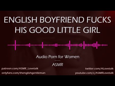 Dom English Freund fickt sein gutes Mädchen Audio -Porno für Frauen 