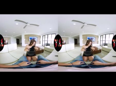 Hot Big Tit Latin Beauty tiras e fode você em VR 