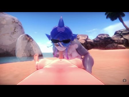 Strong Shark - Lady - Mako [3d Manga Porn , 4k , 60fps , Uncensored]