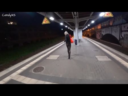 Geile Blondine Am Bahnhof Abgeschleppt Und Hart Gefickt