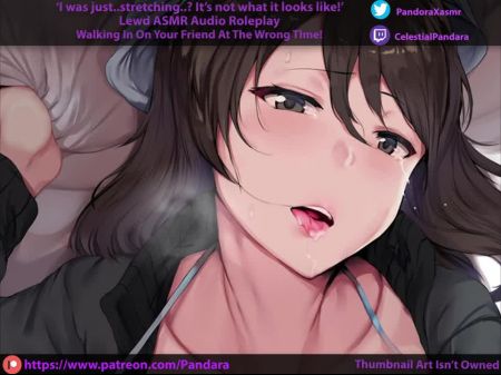 [f4m] Catching Your Sexually Frustrated Friend Masturbating~ Obscene Audio
