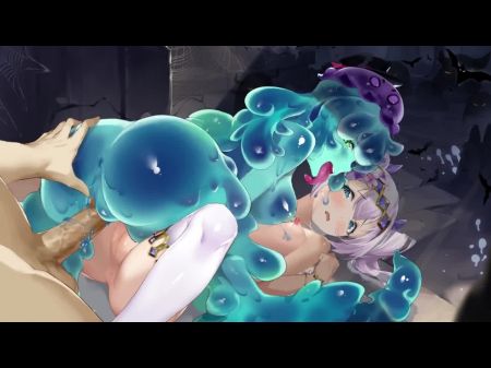 Orgy With Slime Damsel And Goddess [2d Hentai Game , 4k , 60fps , Uncensored]