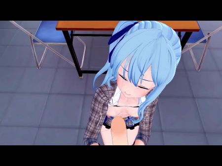 【real Pov】backstage Butthole Suisei - Getting Succed Off A Vtuber Part 2