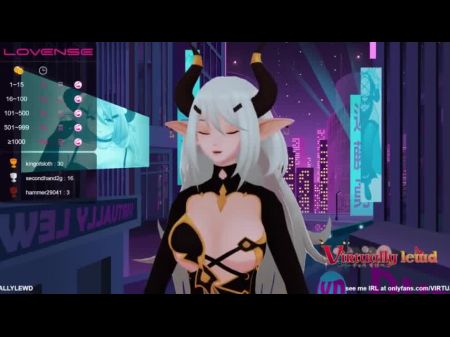 Vtuber Caves＆Begs让她的暨（Chaturbate 06\/05\/21）