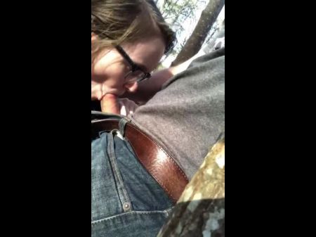 Swift Oral Job In The Forest - Hiking Break ! -