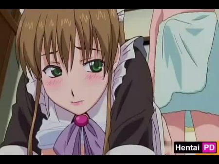 A Maid With Giant Bumpers Who Cleans Rooms And Meatpipes Anime Hentai Uncensored